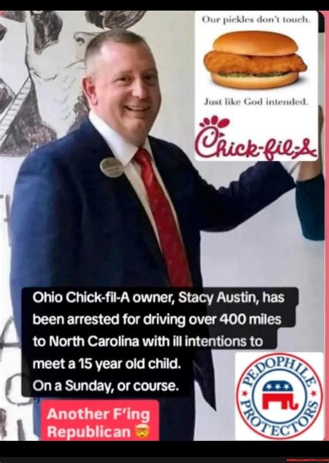 Ohio Chick-fil-A owner, Stacy Austin, has been arrested for driving ...