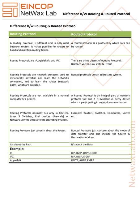 Image result for Difference Between Routing Protocols