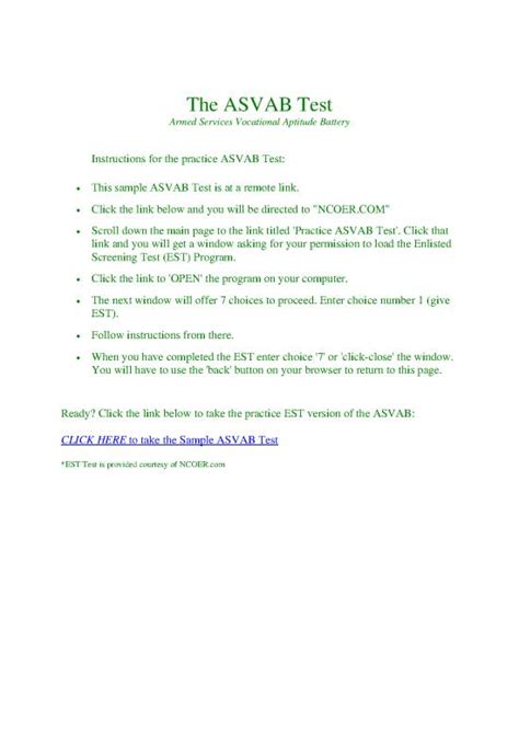 ASVAB Practice Test 的图像结果