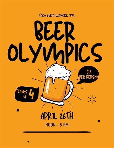 2025 Bar Olympics @ Taco Bobs , 1376 NYS Route 3, Mannsville, NY ...