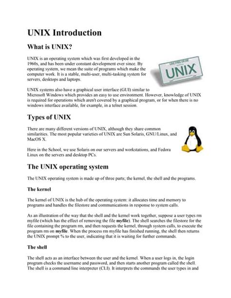Image result for Unix Introduction