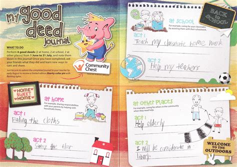 Character and Citizenship Education / Values In Action: My Good Deeds Journal