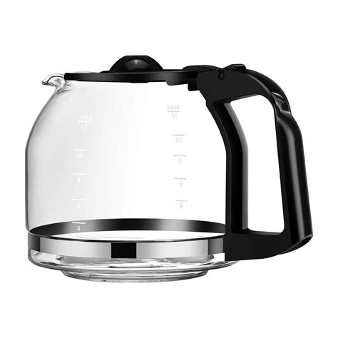 Mainstays 12 Cup Glass Replacement Carafe for Coffee Makers Dishwasher ...