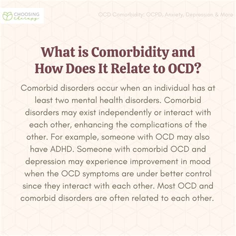 What Are OCD Comorbid Disorders?