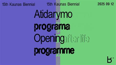 Kauno bienalė 15: ATIDARYMAS / Kaunas Biennial 15: OPENING, Stumbras ...
