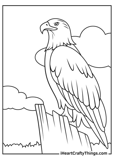 Bald Eagle Coloring Pages (Updated 2021)