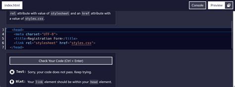 Image result for Freecodecamp Registration Form CSS/HTML