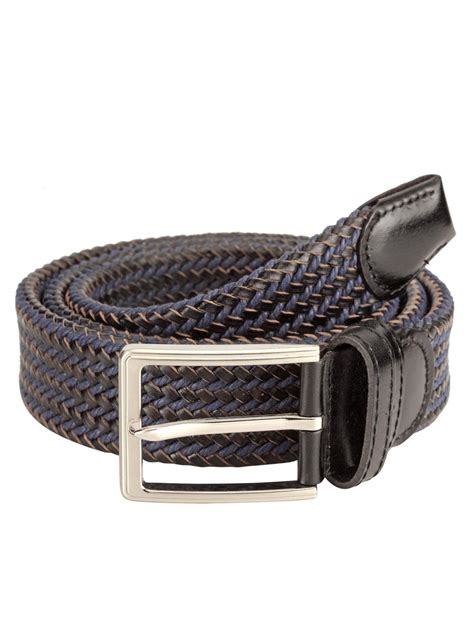 Teakwood Men Black Leather Reversible Belt – Teakwood Leathers