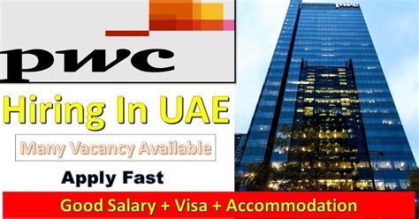 PWC Hiring Staff In UAE 2020 | Jobs In Dubai