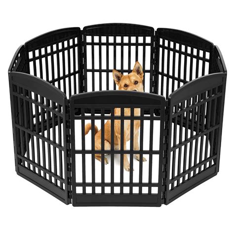 Snapklik.com : USA Dog Playpen, 8-Panel 34" Pet Playpen, Indoor/Outdoor ...