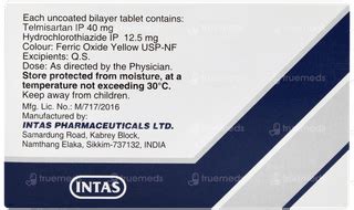 Sartel H Tablet 15: Uses, Side Effects, Price & Substitutes