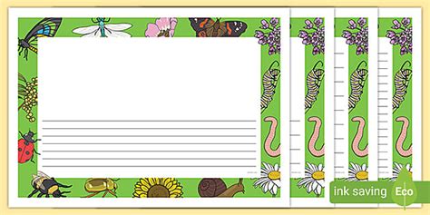 Mini Beast Page Borders