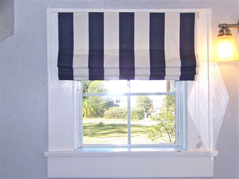 Way to go! Making nautical roman shade out of those inexpensive blinds ...