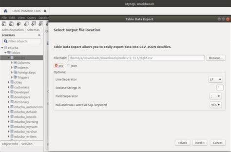 Export MySQL Database to SQL File Not Working 的图像结果
