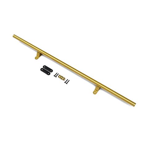 DIYHD 4FT Round Tube Rolling Extention Track Only,Golden Surface,Not ...