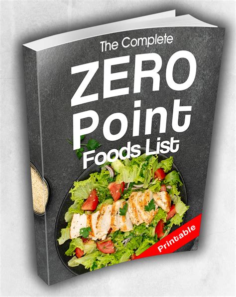Buy The Complete List of Zero Point Foods (Printable) | KitchaMix