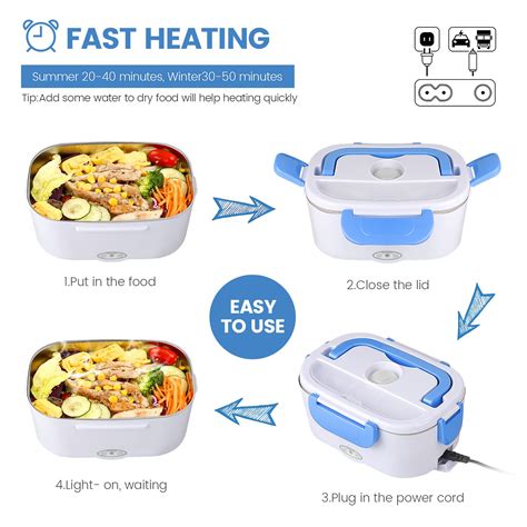 Buy Electric Lunch Box Food Heater, Portable Microwave for Car/Truck ...