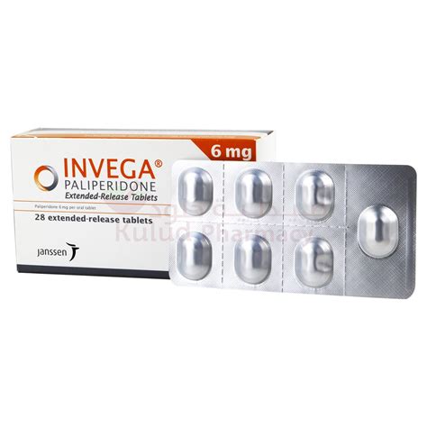 Invega Modified-Release Tablet 6 Mg 28 PC | Kulud Pharmacy