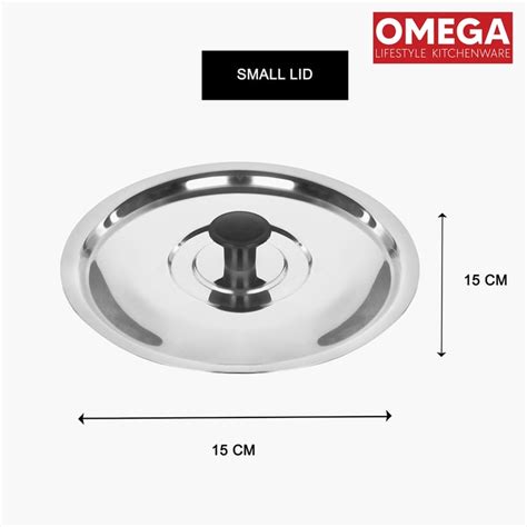 Buy OMEGA Deluxe 6Pcs Stainless Steel Copper Bottom Cookware Set from ...