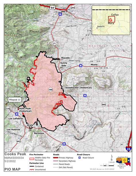 | Cooks Peak Daily Update – 5/2/2022NM Fire Info