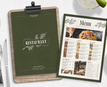 Image result for Simple Rustic Menu