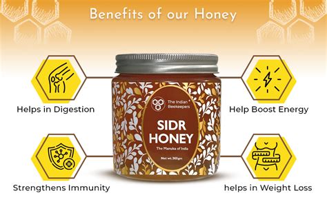 The Indian Beekeepers Raw Sidr Honey | Manuka | Wild Berry | 100% Pure ...