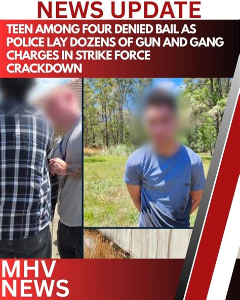 Teen Among Four Denied Bail as Police Lay Dozens of Gun and Gang ...