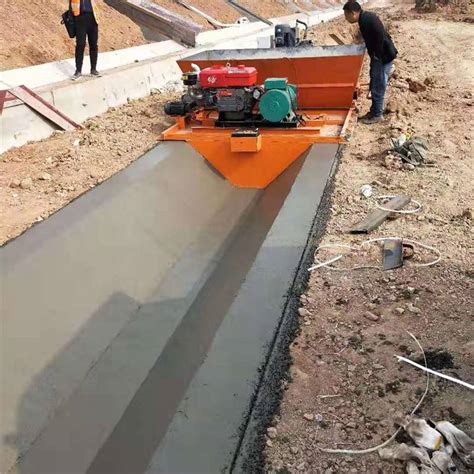 水渠成型机U型槽水渠模具模板滑模机混凝土现浇成品混凝土沟排水沟施工 - 知乎