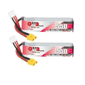 Venta de Batería de Lipo Gaoneng GNB 2S 7.6V 550mAh 100C con enchufe ...