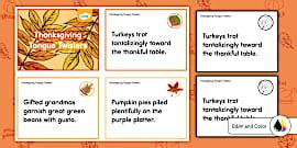Winter Tongue Twisters for K-2nd Grade