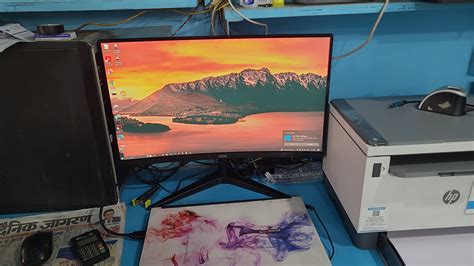 AOC C24B1H 23.6" LCD Monitor with 1500R Curve, HDMI/VGA Port, Full HD ...