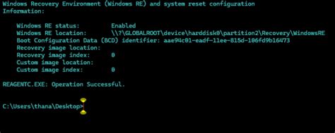 Image result for WinRE Windows Recovery Environment Image