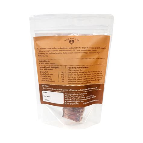 Nutriwoof Buffalo Trachea Chews (2 Pieces) – A Petter Life