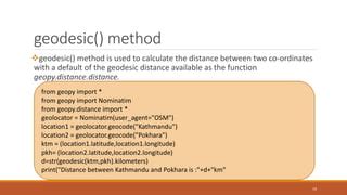 Image result for Geopy for Geocoding