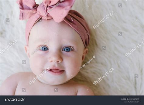 Newborn Baby Girl Hazel Eyes