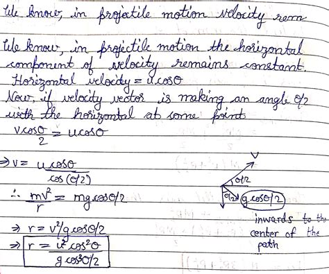 A particle is projected with a speed u at an angle theta with ...