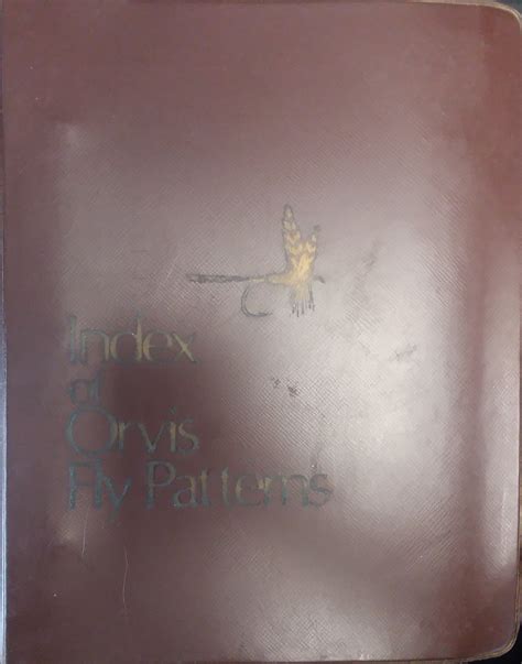 1978 – Index of Orvis Fly Patterns – John Harder – Eborn Books