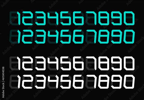 Image result for LED Electronic Numbers