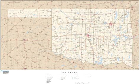 Oklahoma Road Map 2021 at Chelsea Frome blog