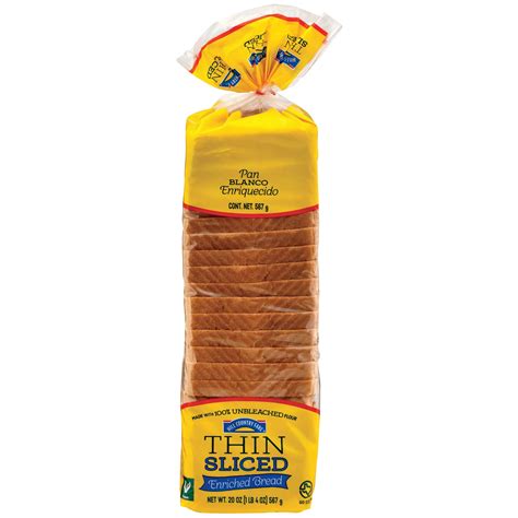 Hill Country Fare Thin Sliced Enriched White Sliced Bread, 20 oz | Joe ...