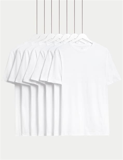 Men’s White T-shirts at M&S