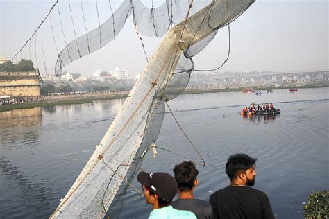 Morbi bridge collapse: Toll mounts to 142; more bodies fished out of river