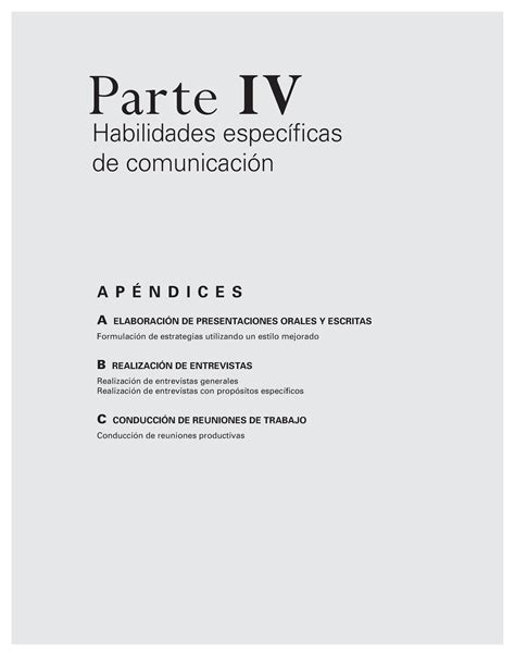 Desarrollo de habilidades mediante las presentaciones orales