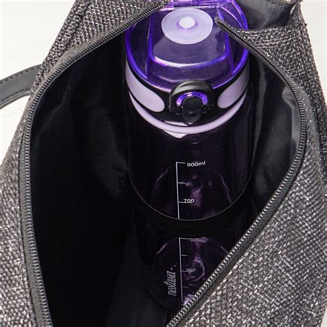 Purple Vegan Leather Lunch Bag Online - Premium Lunch Bag | Nestasia