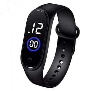 Buy MASTRENA M4 Black Band Digital Watch at Amazon.in