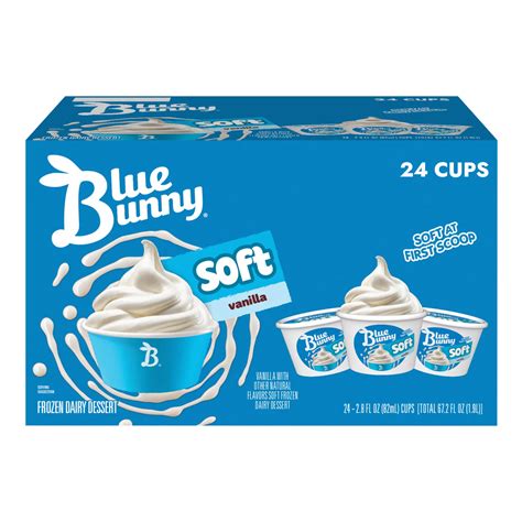 Blue Bunny Soft Vanilla Cups, 24 pk./2.8 oz. | BJ's Wholesale Club