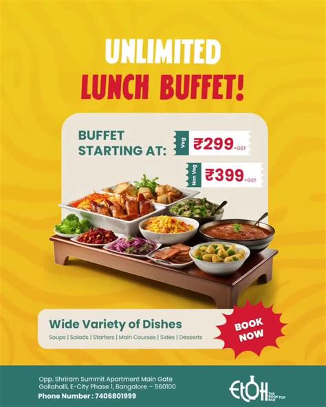 Etoh Rooftop Restaurant in Electronic City,Bangalore - Order Food ...