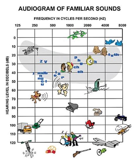 Sound Level Chart 的图像结果