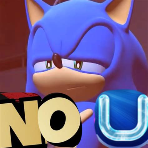 Sonic NO U Blank Template - Imgflip