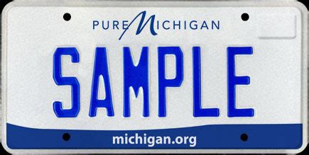 Image result for Michigan License Plate Fee Chart